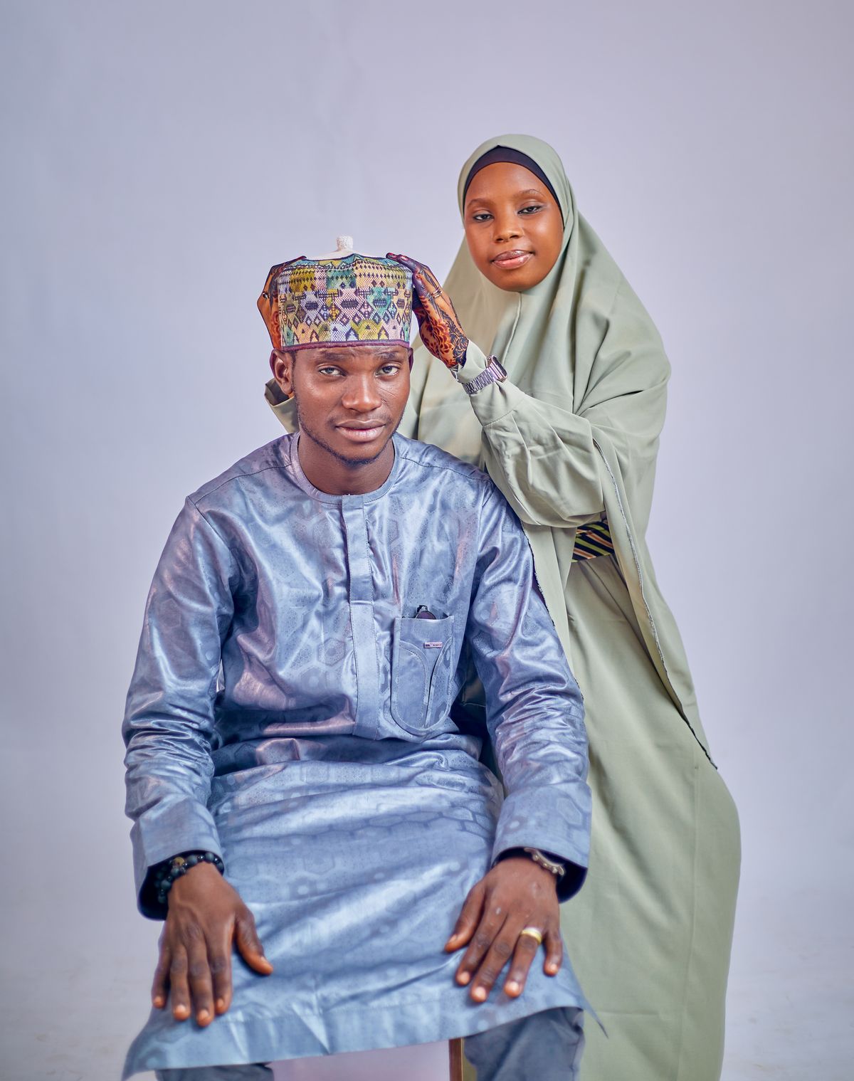 Ide Set Couple untuk Foto Keluarga di Hari Raya